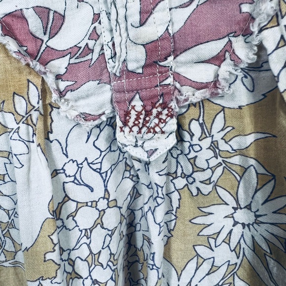 Magnolia Pearl Tora Henley Shirt NWT O/S - Picture 9 of 11